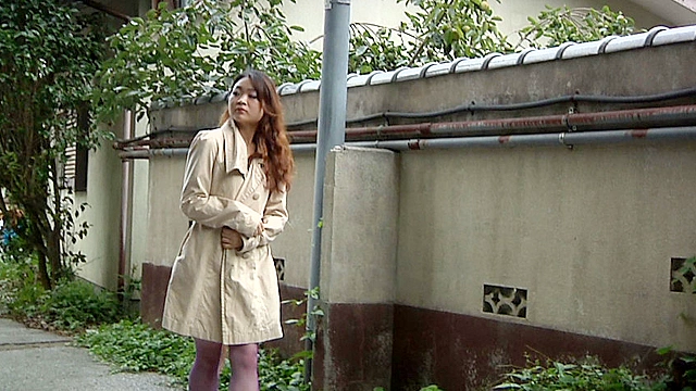 野外痴熟女 子宮口オナニー
