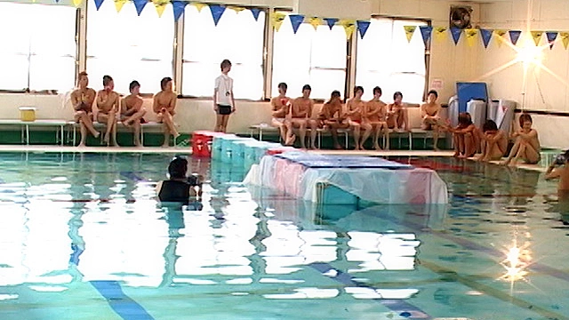 男だらけの水泳大会！第三競技＆控室やシャワールームでSEX！
