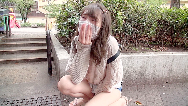 ナンパコNo.10 午前診療終わりで帰宅途中のノーブラニットのスレンダーな歯科助手をナンパして連続中出し！
