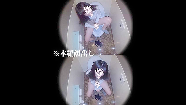 【ネットカフェオナニー番外編】黒髪清楚系アイドル女子のクチュクチュ全力かき回し絶頂オナニー3回戦