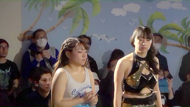 なにわ大花びらキャットファイト祭 Vol.4 春のお下品マット祭り2Days（1日目） ～大阪の女と東京の女のガチンコ下着対決！～ 2016年3月26日（土） at／大阪・信長書店大会収録