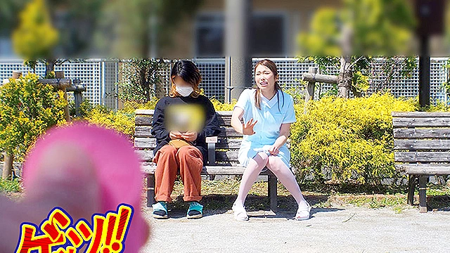 Hとお小遣いに興味のある看護師さん大集合 リモバイを着けたままお散歩してお小遣い稼ぎする過激ミッションに挑戦したら…