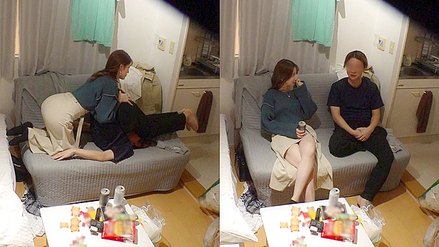 【○撮】ダメ男の願いを何でも叶えてしまう激甘人妻お姉さんと真昼間からエチエチしている様子を○撮。母性溢れる面倒見のよさを利用して下の世話までさせるゲス男と都合のいい女の中出しSEX2連戦。【流出××】