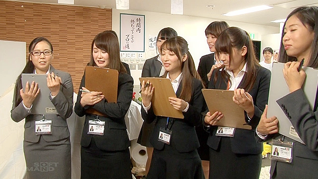 SOD女子社員 新お座敷ゲーム開発秘話 入社1年目ド新人社員8名がくっぱぁしながらバカ真面目リハーサル！