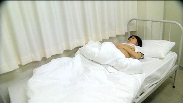 ブルマJC保健室オナニー○撮
