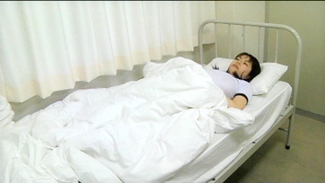 ブルマJC保健室オナニー○撮