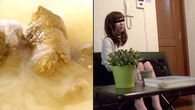 実録・面接に来た女に下剤を飲ませ排泄姿を覗いた上、ウンコを採取してみた。