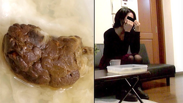 実録・面接に来た女に下剤を飲ませ排泄姿を覗いた上、ウンコを採取してみた。