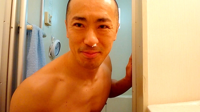 【No.1ゲイ男優】初めてのお尻洗浄