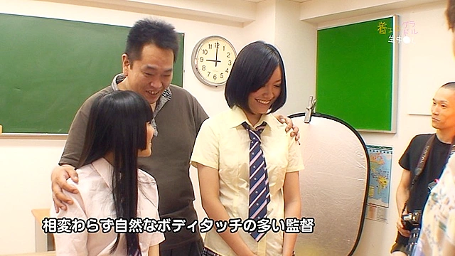 着エロ初撮影のグラドルをダマして生中●し