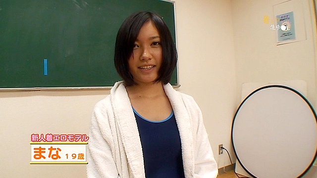 着エロ初撮影のグラドルをダマして生中●し