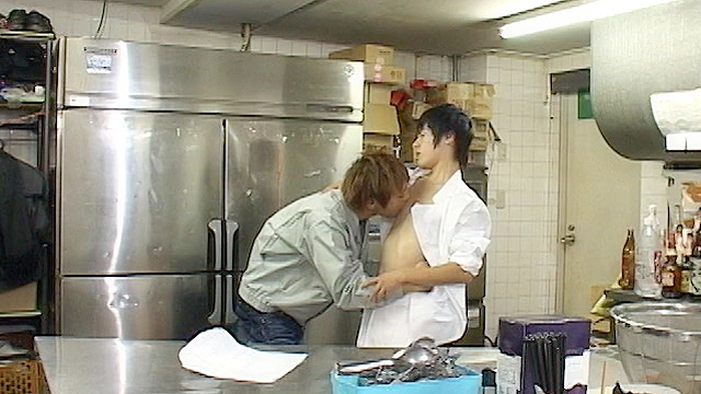 見習いコックと酒屋のボーイズラブ！！調理場は2人のやり場！！