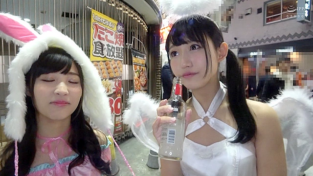 ハロウィンナンパ2017 in渋谷 浮かれた素人娘大収穫！