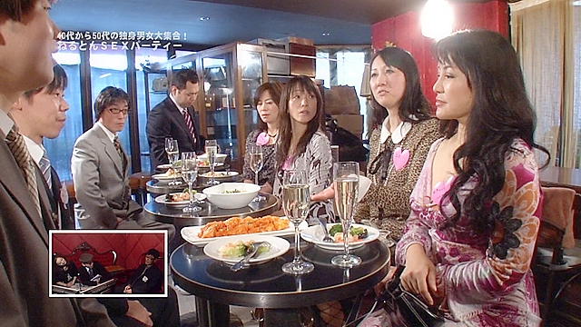 40代から50代の独身男女大集合！ねるとんSEXパーティー～出会いたい！ヤリたい！妊娠したい！