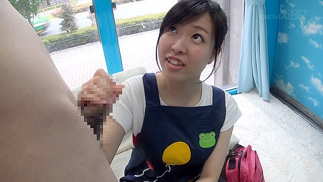 マジックミラー号 「早漏に悩む男性の暴発改善のお手伝いしてくれませんか？」街中で声をかけた押しに弱い心優しい保母さんの卵が敏感チ●ポを励まし互いに何度も気持ちよくなる連続射精SEX！！5