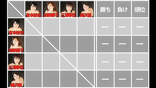 ガチンコ全裸レズバトル
