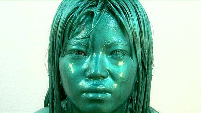 Metallic green