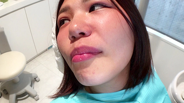歯フェチ！本物歯科治療映像 左下6，7番銀歯治療 星野桃子