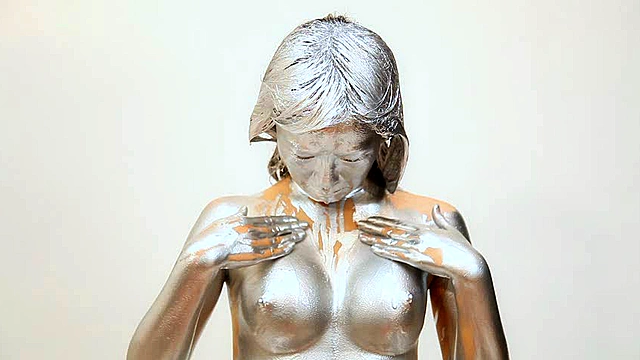 SILVER PAINTING008