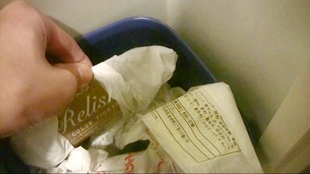 コンビニのトイレで集めたナプキン2