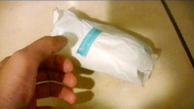 コンビニのトイレで集めたナプキン2