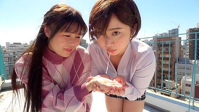 舐めレズ 紫月ゆかり＆白浜美羽