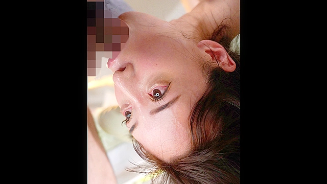 浣腸我慢イラマチオご主人様の喉凹イラマで噴射しちゃったらキモ男と中出しSEX しおかわ雲丹