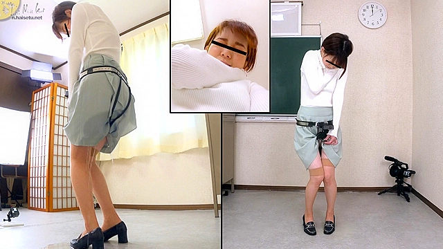 貞操帯小便パニック5