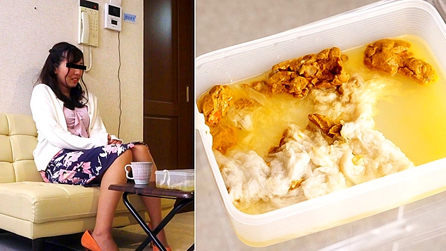 実録・面接に来た女に下剤を飲ませ排泄姿を覗いた上、 ウンコを採取してみた。11