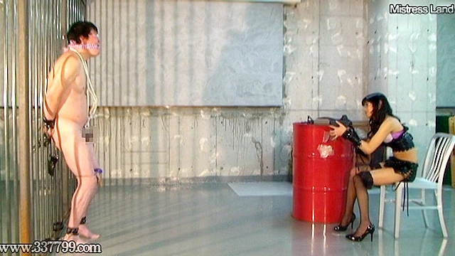 貞操帯で射精管理されCBT調○されるマゾ男