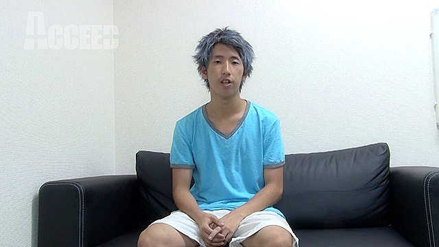 銀髪の爽やかノンケ「卓弥」全力オナニー！！