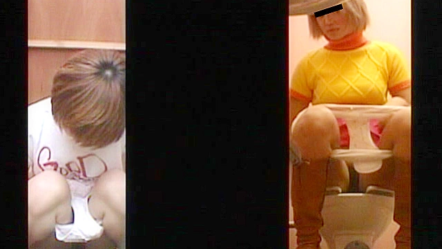 トイレざんまい。 室内、野外の恥ずかし映像集