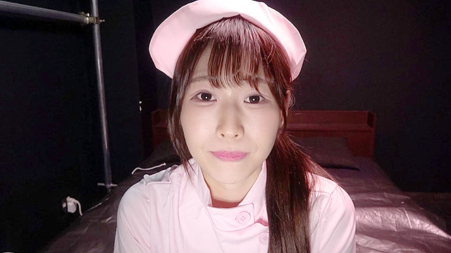 美人ナース 月野こはるチャンの舌ベロ・歯・口内・のどちんこ観察