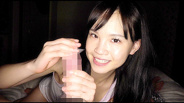 暗がり主観映像でヌキやすい！突然現れた女の子にいきなりフェラされて2連続発射