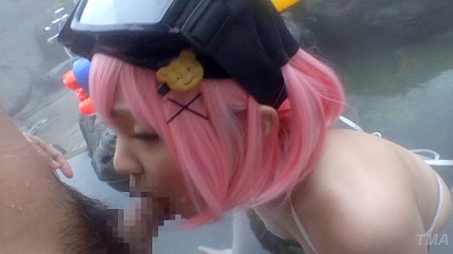 コスプレイヤーと一泊二日の中出し温泉旅行