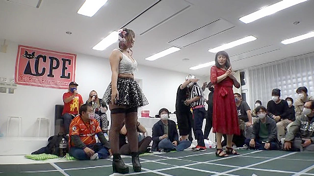 CPEキャットファイト-月刊！着エロスマッシュ！Vol.1 大量連続射精！大ハプニング！！ 2021年3月28日（日）@SOD本社大会収録