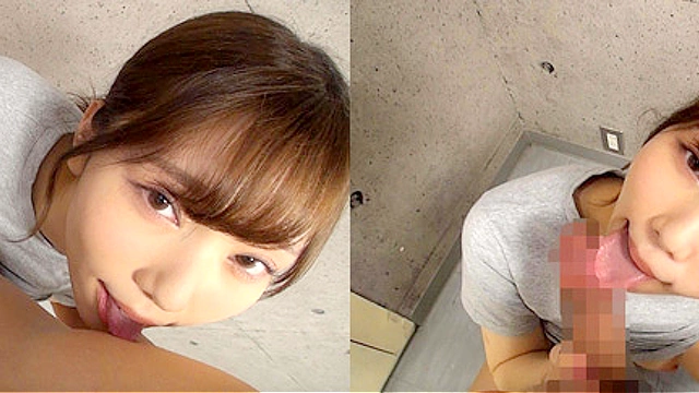 個撮）天然むっつり色白美人【余裕の丸呑みピストン】綺麗な顔が歪むほど強烈！高速バキュームフェラ【口内発射】
