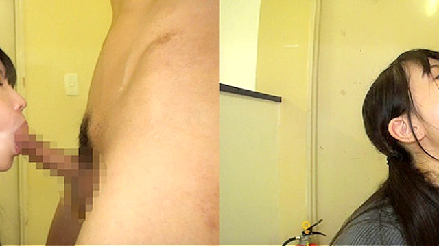 個撮）ツインテールが可愛いすぎ！【Aカップ微乳萌え】フェラ技のギャップがスゴイ！ちじょ系ねっとりフェラ【口内発射