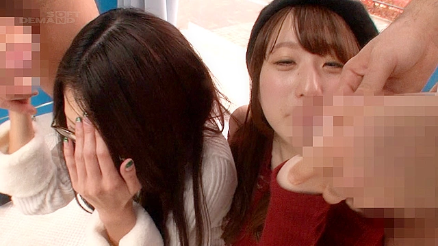 マジックミラー号 地味っ子にオナニー見せつけ勝手に顔射！お顔のザーメンそのままに恥ずかしすぎて火照ったマ◯コにおチ○ポ挿入！ in文京区