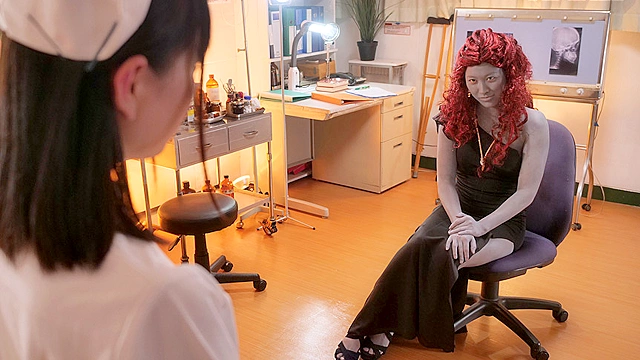石化レズ蛇女