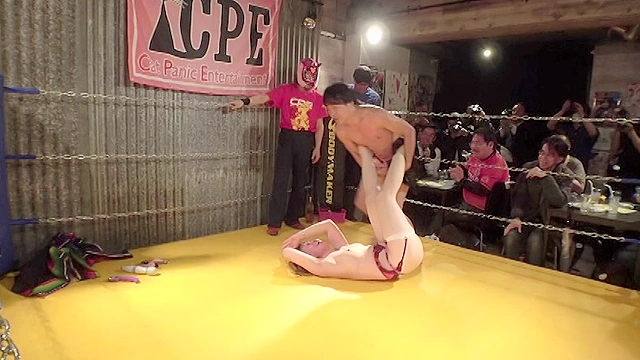 帰ってきた！キャットファイト道場マッチ 視姦距離格闘祭-2018 新宿ピンク花月 大阪の人妻乱入！めちゃくちゃやってくれた！ 2018年3月16日（金） at／新宿地下闘技場