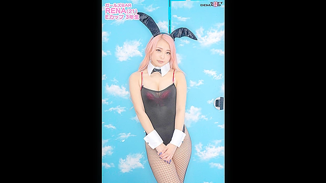 マジックミラー号 バイトのシフトを減らされたボンビーJD【ガールズバー店員・RENA（21）】救済企画！何度も射精させるほど高額給付金GET！連続射精チャレンジ！発射を促す為にキツキツ桃色おま○こに挿入も！？
