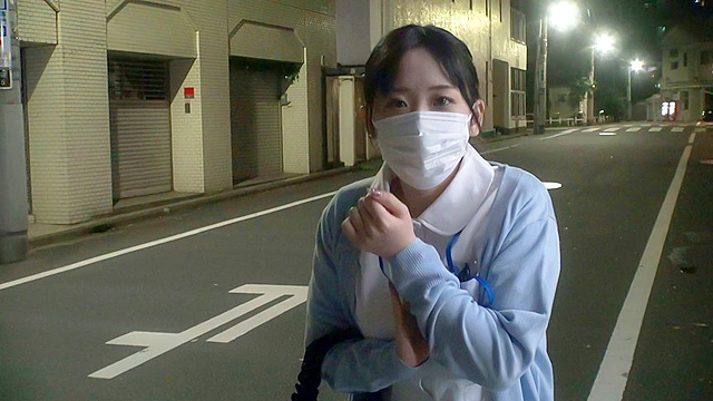 福岡弁のちかっぱ可愛いGカップ看護師 恥じらい120満点で激シコ！
