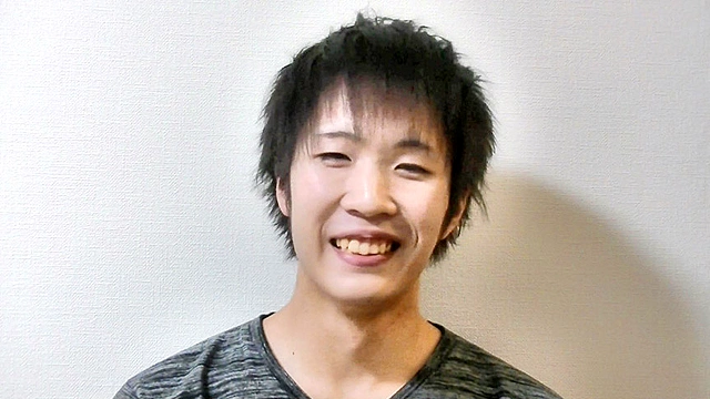 そらくん19歳お風呂でオナニー