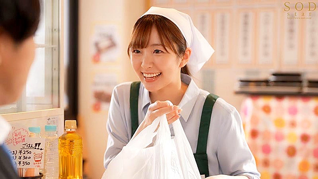 町のマドンナお弁当屋のひかりさんは8時間勤務後に夜な夜な客を試食しまくり胃も身体も虜にする。青空ひかり