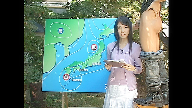 【 AI リマスター版 】女子アナに顔射！