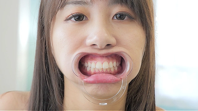 人気モデル 愛里るいちゃんの歯・のどちんこ・舌ベロフェチ！