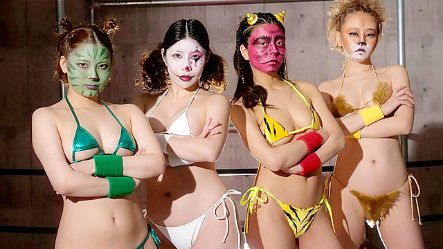 フェイスペイントプロレズ