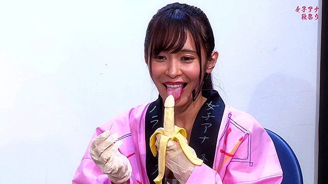 女子アナとエッチな秋祭り！お神輿かついで感じまくりのイキまくり！マ●コも濡れてヒ～クヒクッ！ 完全版