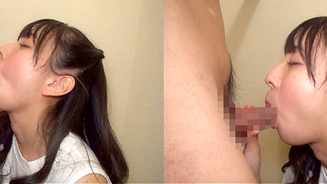 個撮）美人お姉さんのバキュームフェラ顔のギャップが凄い！フェラ顔美人のねっとりピストンフェラ【口内発射】